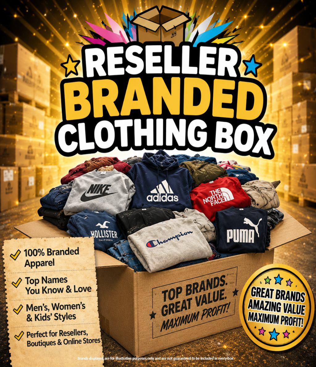 Reseller Branded Clothing Mystery Box